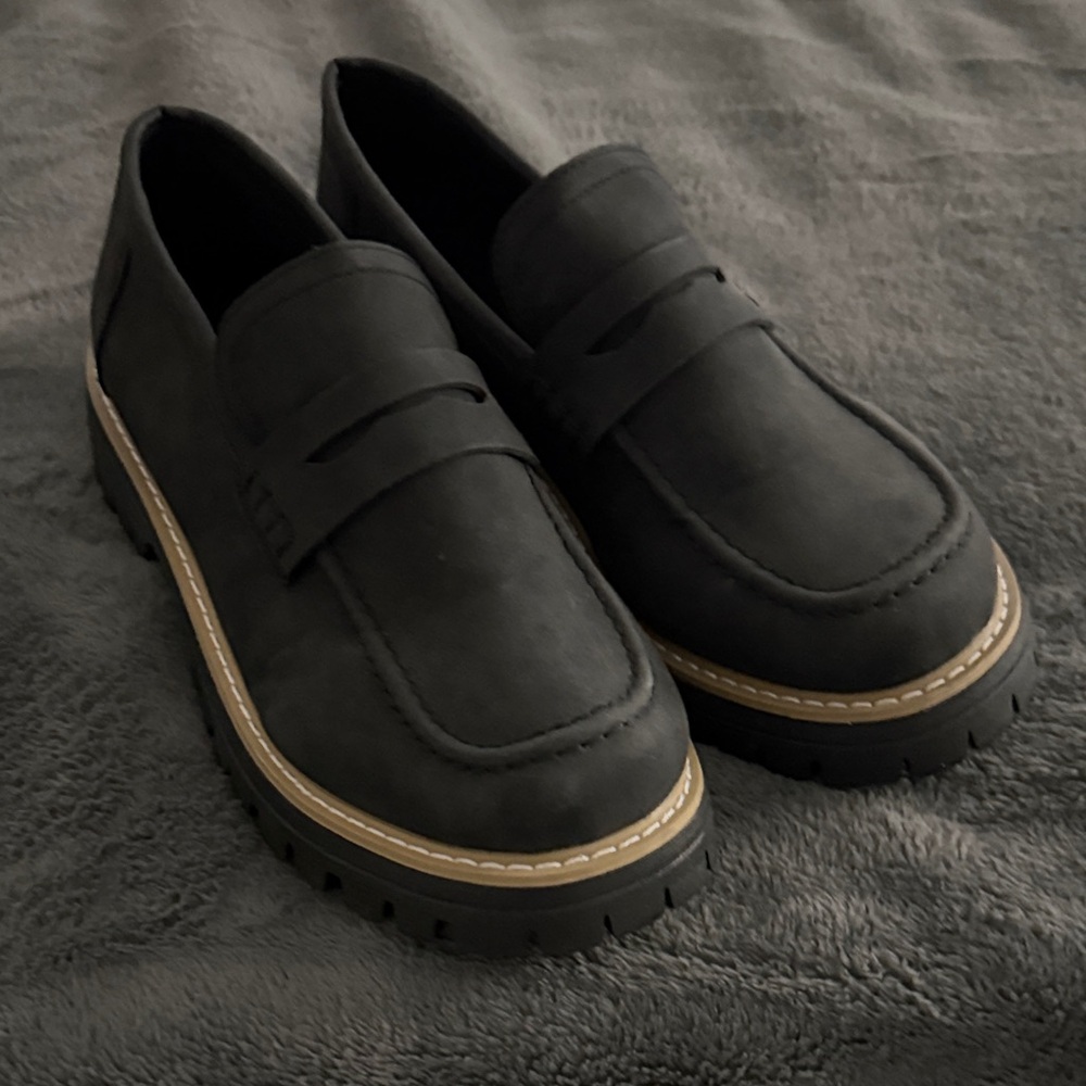 Men's Black Loafers